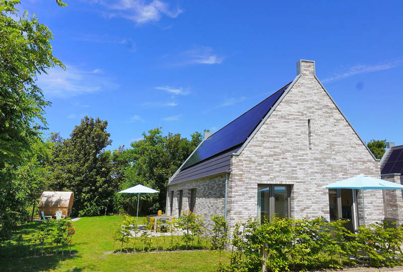 Voorkant Vakantiehuis Op t Oog Callantsoog Sauna